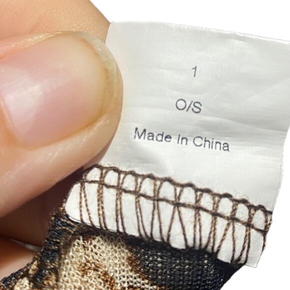 CRAZY TRAIN sheer leopard cheetah print kimono - One Size - Picture 5 of 5